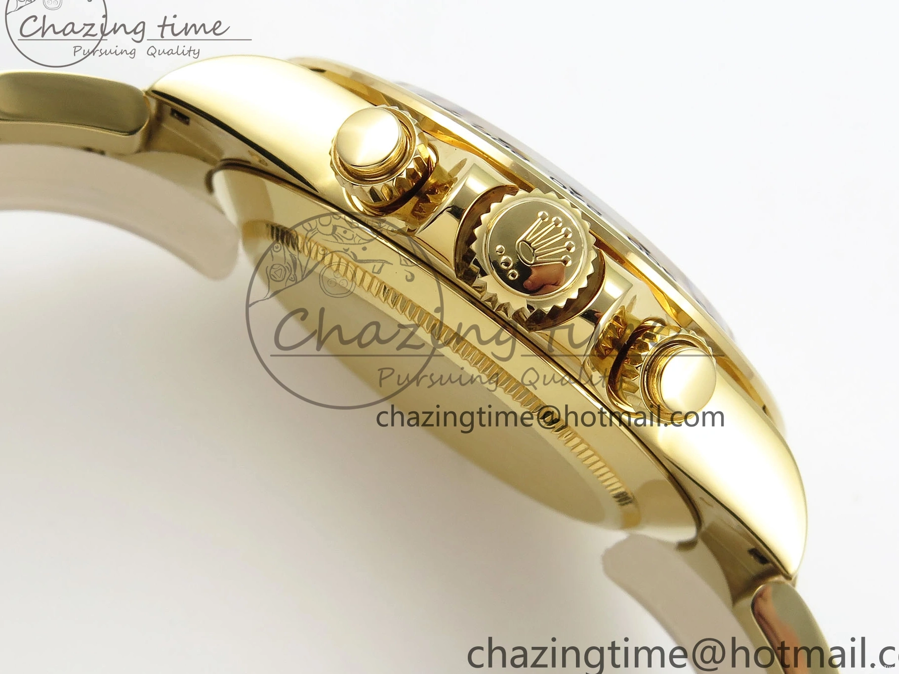 MiroTime 0104 ModernLook Daytona 116508 QF 1:1 Best Edition Green Dial on YG Bracelet SH4130 V3 (Gain Weight) 1724